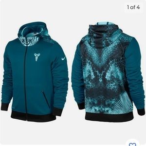 Nike Kobe Zone Master Hero Hoodie Jacket Blue Mamba size M
